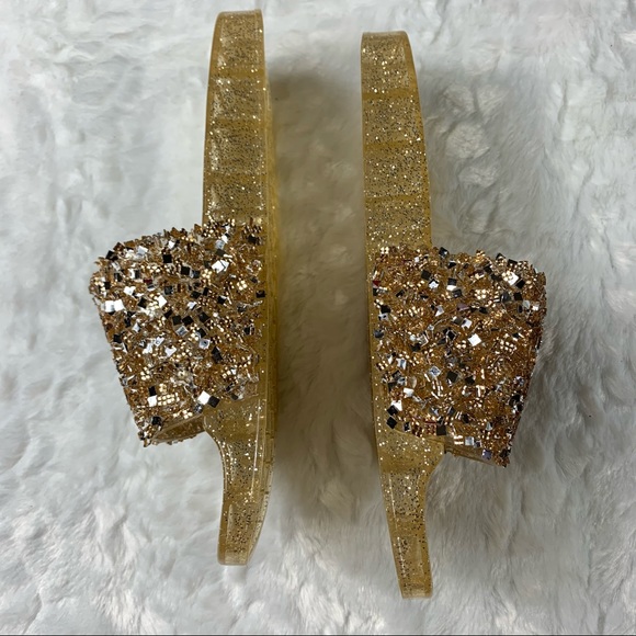 Weeboo Jelly Glittery Slides - Picture 2 of 9